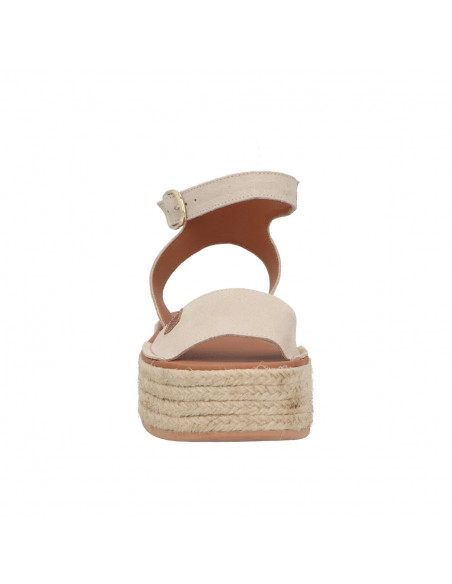 SANDALIA PLATAFORMA YUTE-POPA-011 ALBIR