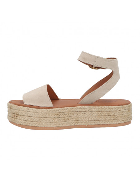 SANDALIA PLATAFORMA YUTE-POPA-011 ALBIR