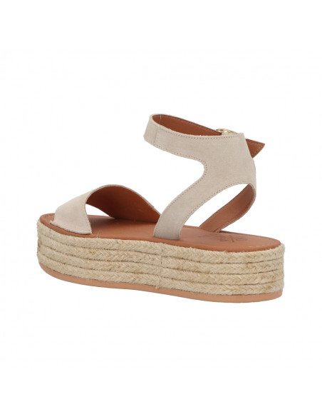 SANDALIA PLATAFORMA YUTE-POPA-011 ALBIR