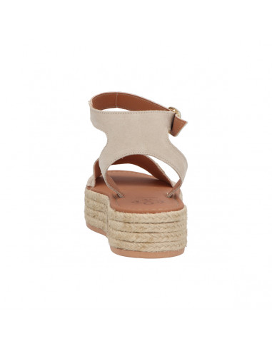 SANDALIA PLATAFORMA YUTE-POPA-011 ALBIR