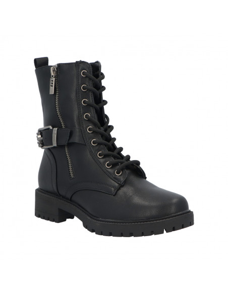 Bota militar best sale mujer mustang